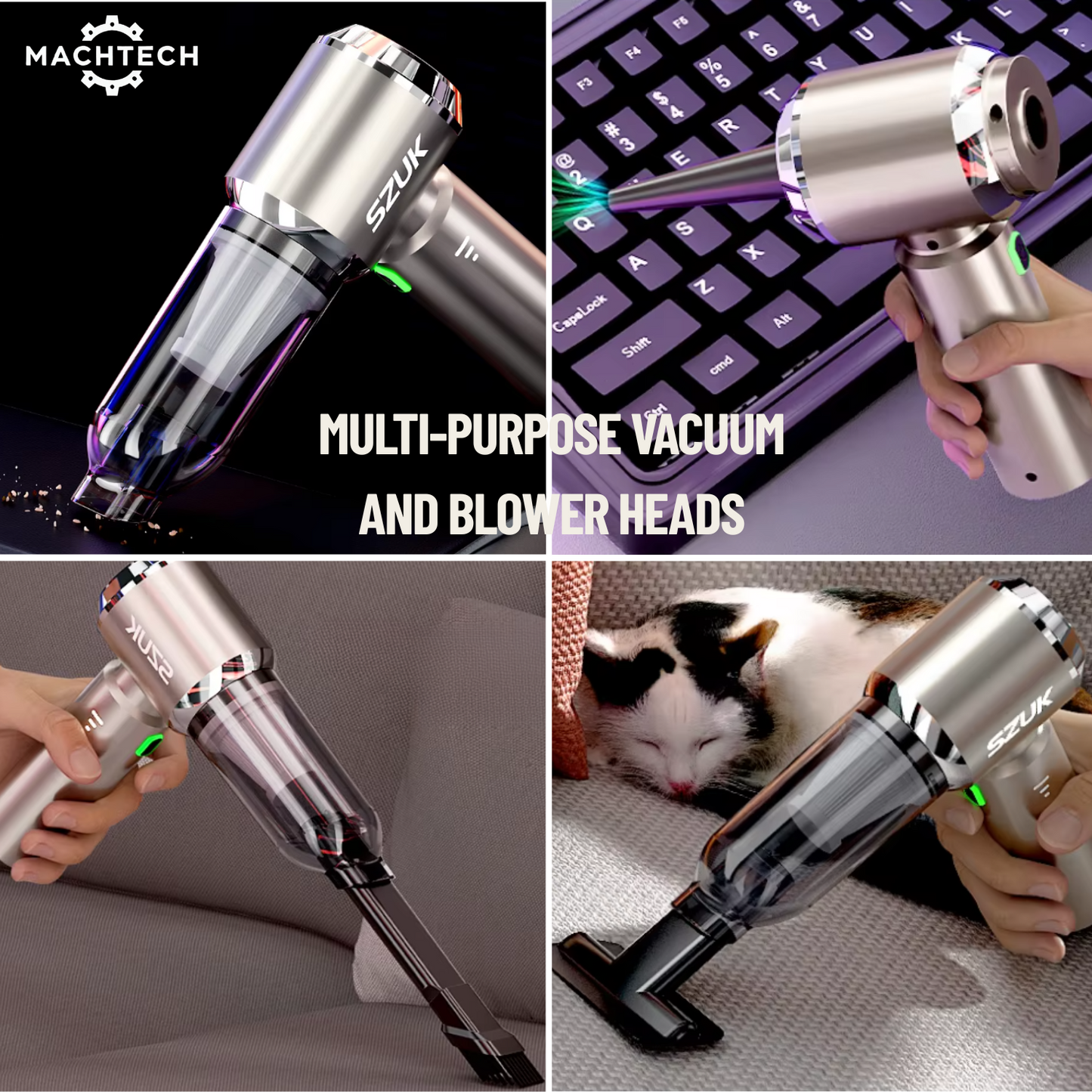 Vacuum Cleaner Wireless Mini Handheld - MACHTECH®