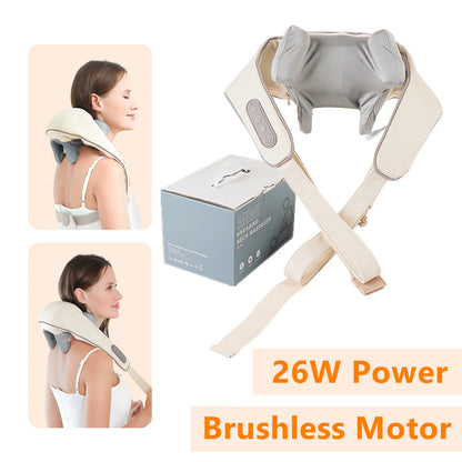 Wireless neck and shoulder massager